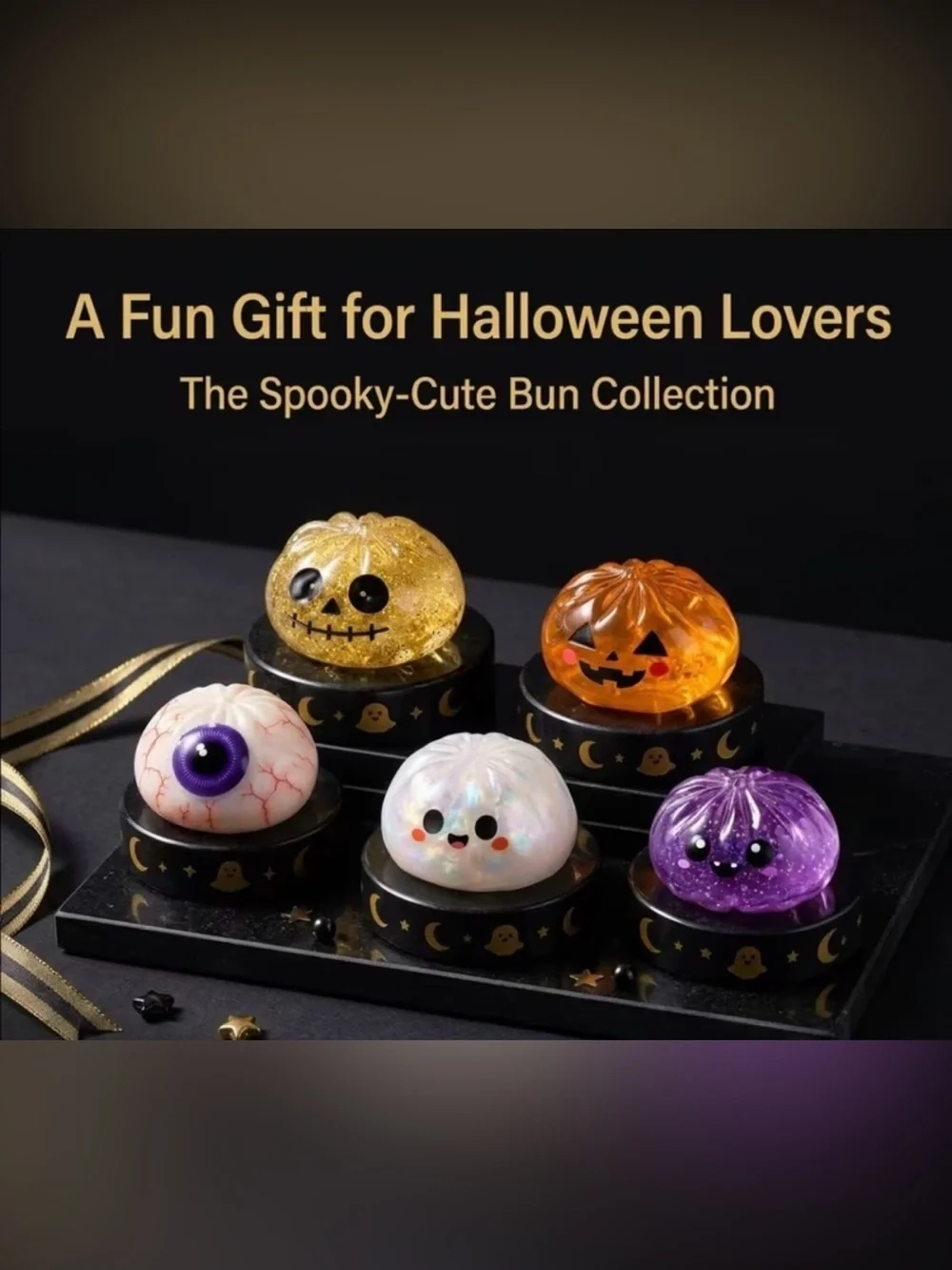 Halloween Mystery Squishy Bun